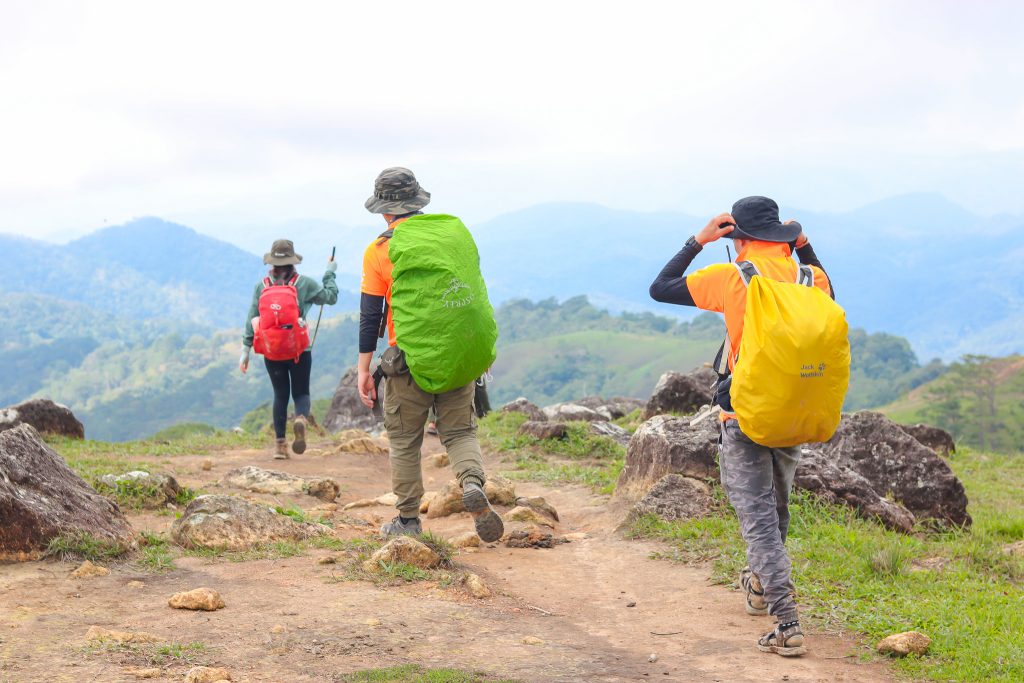 Hiking trên địa hình tương đối bằng phẳng, ít thử thách